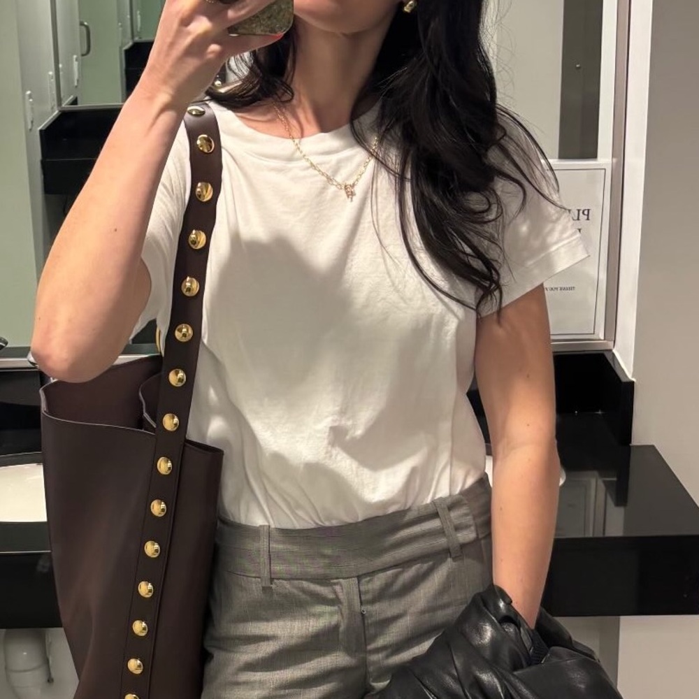 nuuds White T shirt Bodysuit